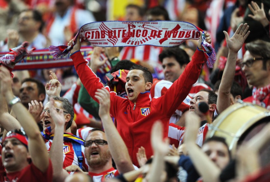 Atletico Madrid fans